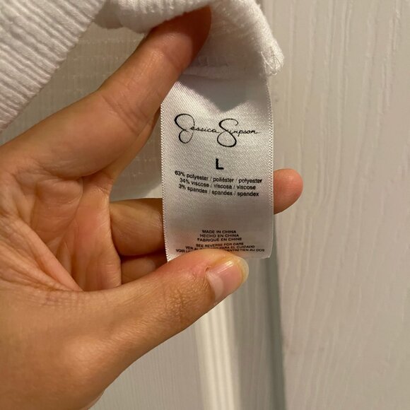 Jessica Simpson White Shirt - Picture 6 of 6